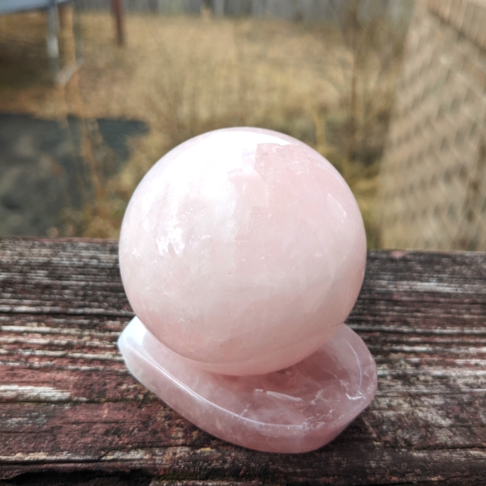 Rose Quartz Sphere